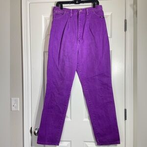 Vintage 90s Wrangler High Rise Western Jeans 19/20x32